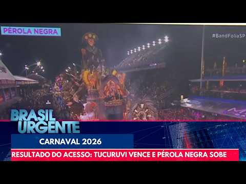 Acadêmicos do Tucuruvi é campeã do grupo de acesso | Brasil Urgente