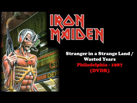 Iron Maiden - Stranger in a Strange Land / Wasted Years - Live 1987 (DVDR)