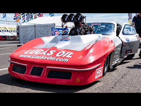 FIA Pro Mod 777 - Wayne Nicholson - Engine Size: 521ci - Santa Pod Raceway 2019