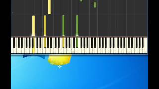 Emerson, Lake & Palmer   Lucky Man [Piano tutorial by Synthesia]