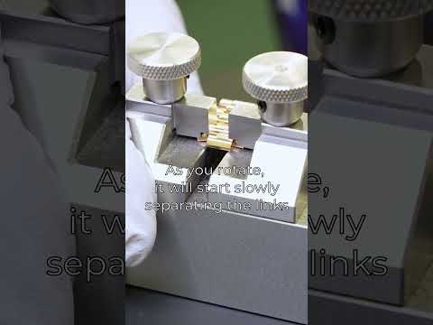 How to Remove a Fixed Rolex President Link