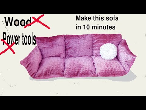 DIY Floor Sofa In few minutes/DIY Parents and Kids Hacks