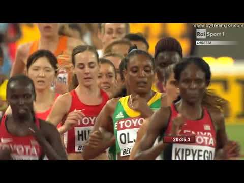 Finale 10000 metri donne Pechino 2015 - campionati mondiali