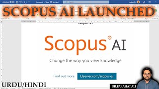 Scopus AI: Transforming Research Summaries and Knowledge