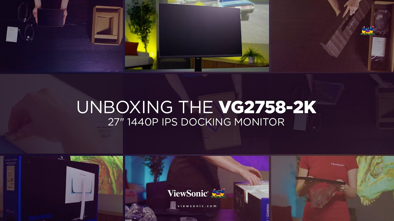 Unboxing the VG2758-2K 27" 1440P IPS Ergonomic Monitor