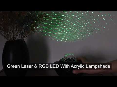 Goapa LED žvaigždžių projektorius RGB StarLight video