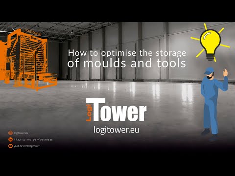 How to optimize moulds and tools storage? LogiTower.eu automated storage and retrieval system