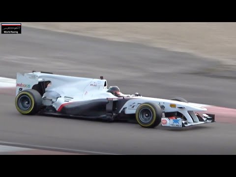 Sauber C29 Ferrari F1 LOUD V8 Sound ! Dijon Motors Cup 2022