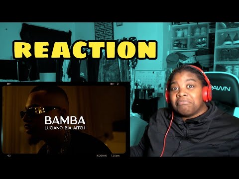 LUCIANO ft. BIA & AITCH - BAMBA | REACTION!!