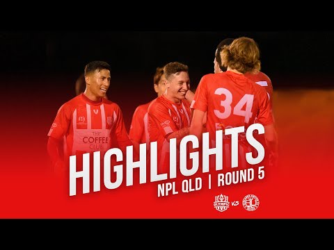 NPL QLD 2019 Round 5 - Olympic FC vs  Redlands United FC Highlights