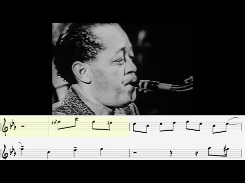 Transcription: Billie Holiday - Fine and Mellow (all solos)