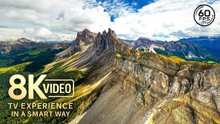 8K ULTRA HD MOUNTAINS VISION - 8K VISUAL EXPERIENCE 60FPS HDR TV