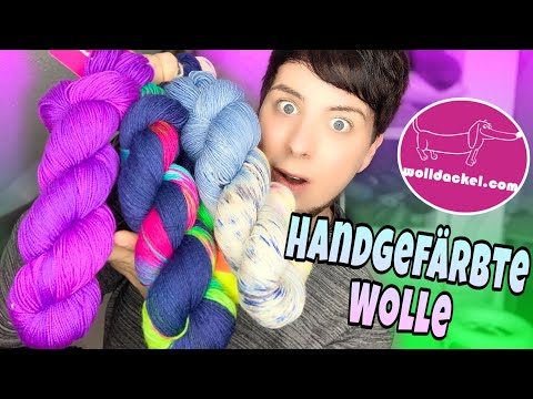 DAS ERSTE MAL HANDFEÄRBTE GARNE BESTELLT  | MEGA FARBEN | 😍