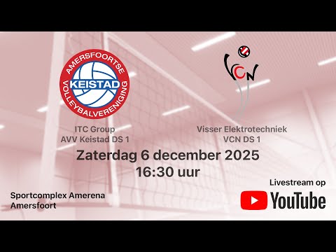 AVV Keistad DS 1 - VCN DS 1, Volleybal Dames Superdivisie