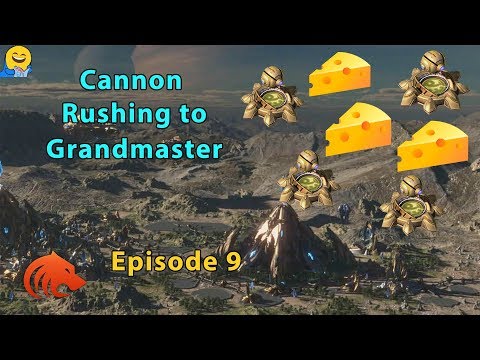 StarCraft 2: Cannon Rush Into Carriers vs Terran?! - Cannon Rushing to Grandmaster - Episode 9