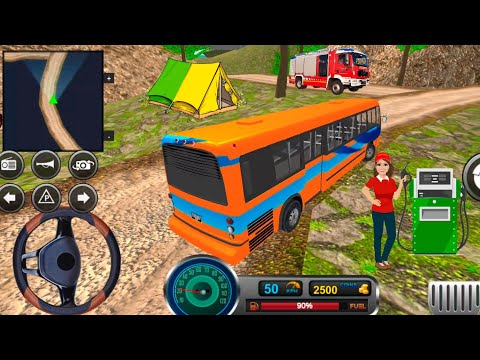 Uphill Bus Driving Sim #3 - Best Bus Driving Games 2021 Android Ios Gameplay