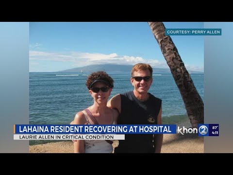 Lahaina burn victim continues to fight for her life