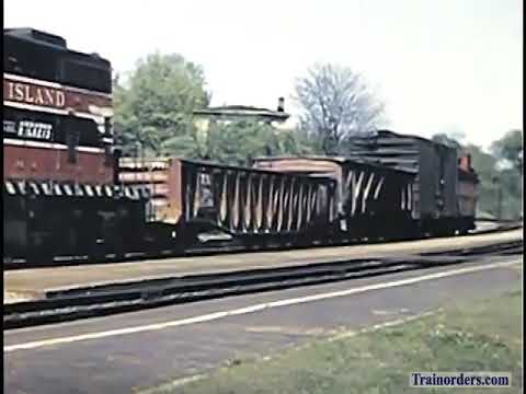 Classic Railroad Series 1037 - 1957 Footage CRI&P at Bureau Junction, IL