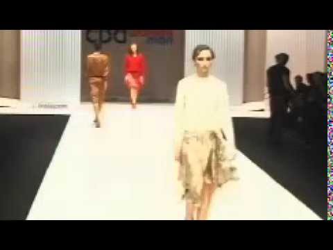 Kazu Huggler fashion show and interview with the Swiss Japanese Designer @ web62.com Internet TV