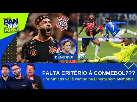 VERDÃO PREJUDICADO? LANCE EM BH ERA PARA EXPULSÃO?; TIMÃO SEM MEMPHIS NA LIBERTADORES! | PAN NA ÁREA