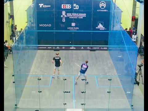 Samuel Winkler 🇦🇹 vs. Mohamed Zakaria 🇪🇬 [1] – World Junior Championships 2025 Highlights