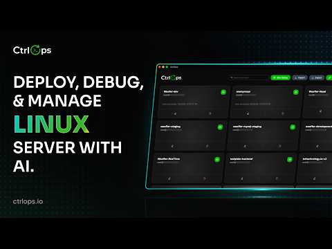 CtrlOps - Deploy, Debug & Manage Linux Servers with AI (Full Demo)