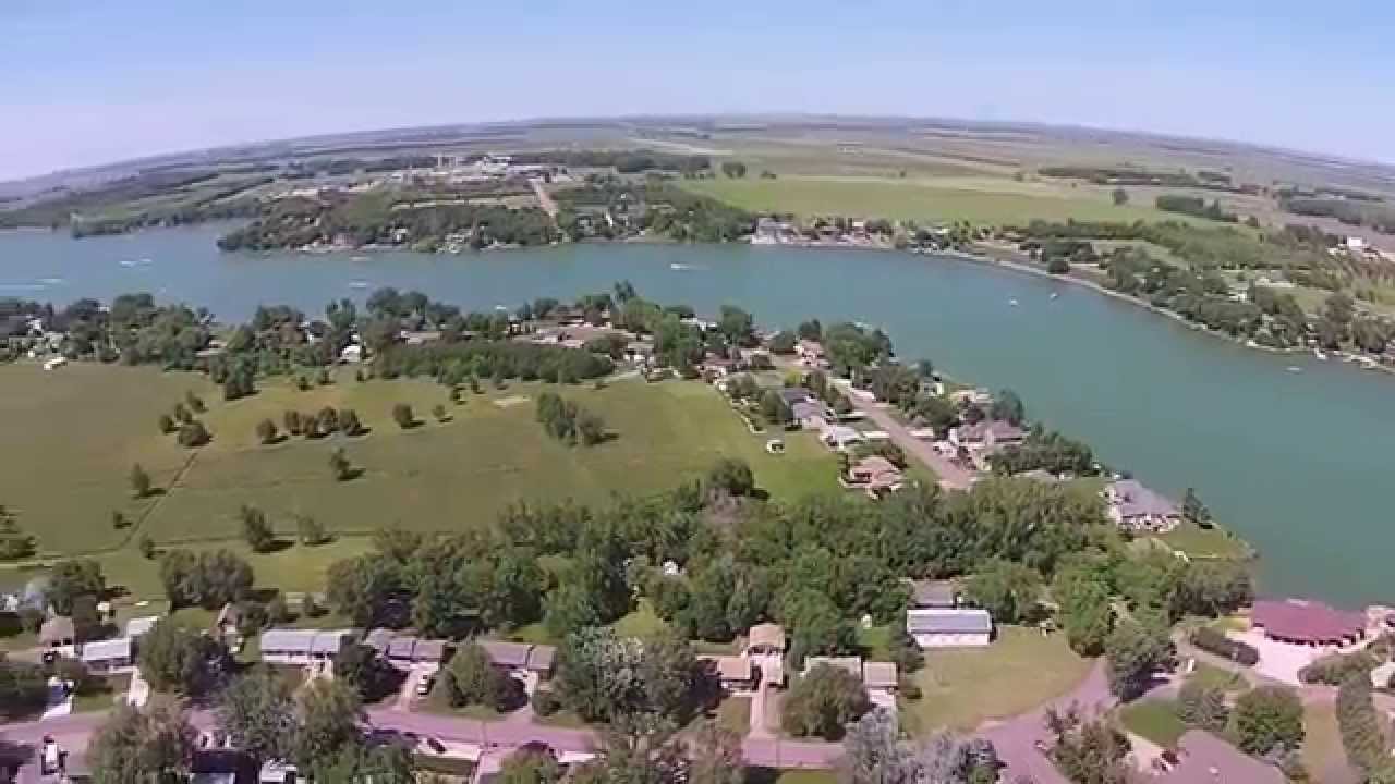 Lake Mitchell via Aerial Drone