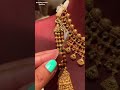 Tanishq Kundan antique gold necklace design