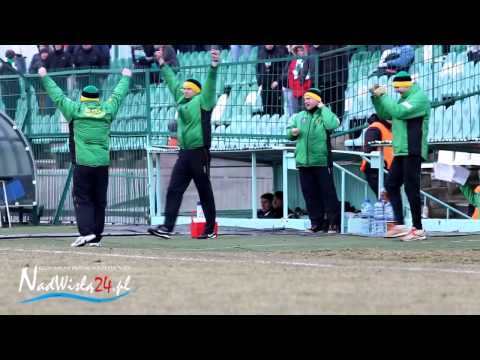 Radomiak Radom - Siarka Tarnobrzeg 0:4 (0:2) - skrót, 15.03.2014 HD