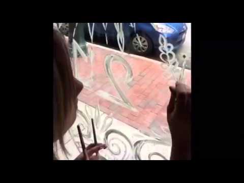 CBD Awakenings time lapse of Maine Henna Tattoo Artist Mary Kearns