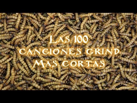 Las 100 canciones GRINDCORE con MENOR DURACIÓN