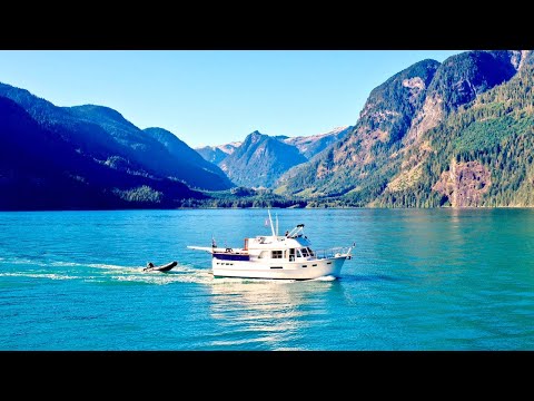 TOO DEEP TO ANCHOR in Desolation Sound CANADA!
