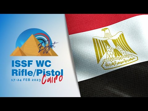 10m Air Pistol Mixed Team Awarding Ceremony - 2023 Cairo (EGY) - ISSF World Cup Rifle/Pistol