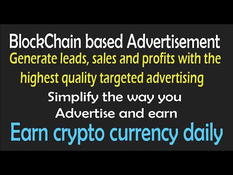 BlockChain Advertisement | Wave BlockChain | Earn Free Crypto
