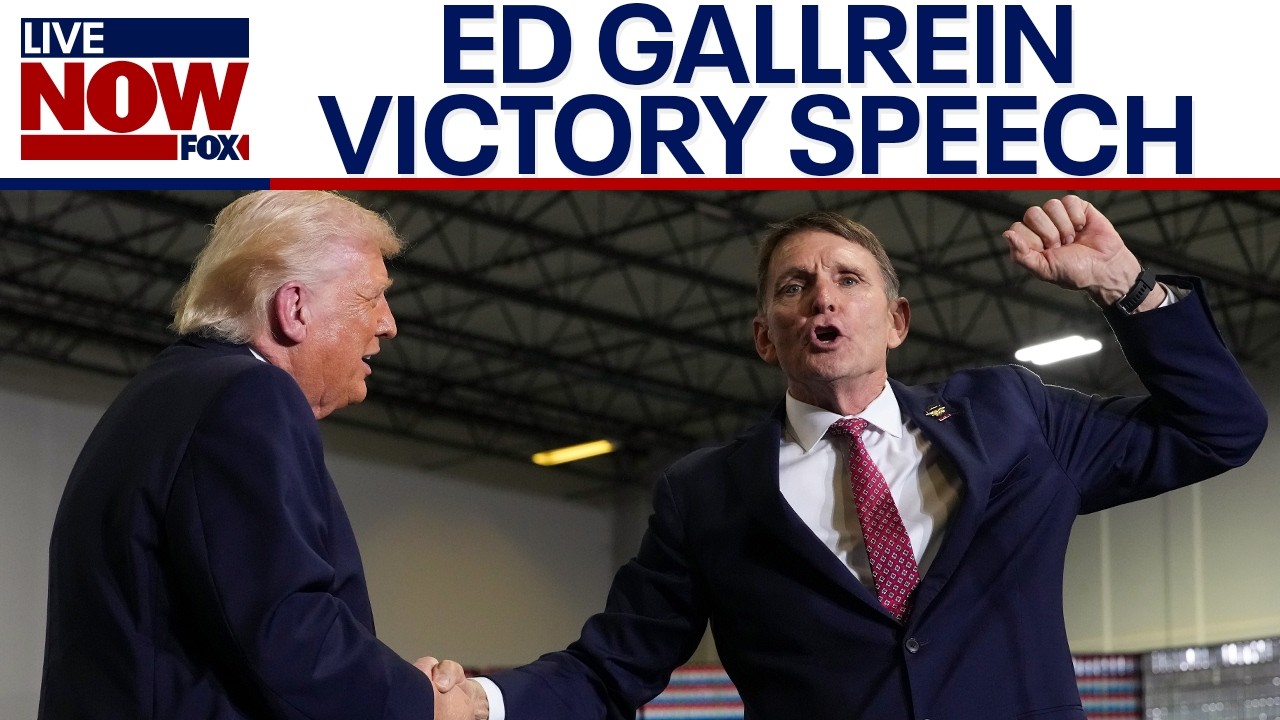 Ed Gallrein remarks after defeating Rep. Thomas Massie in GOP House primary