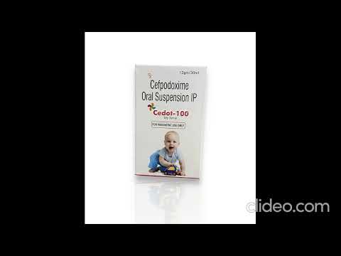 Cefpodoxime 100 mg dry syrup