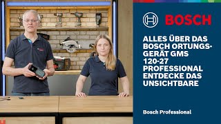 Alles über das Bosch Ortungsgerät GMS 120-27 Professional
