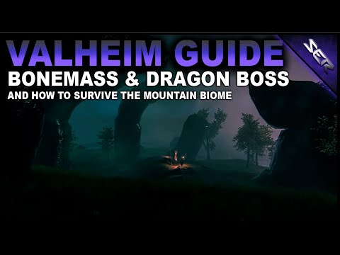 Valheim Survival Guide ► How To Beat The Bonemass & Dragon Boss - How To Survive The Snow Biome
