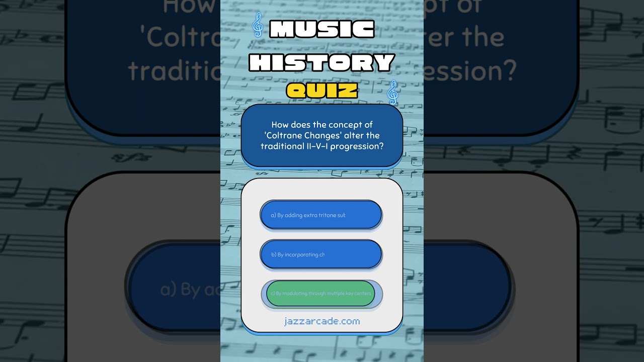 Coltrane Changes