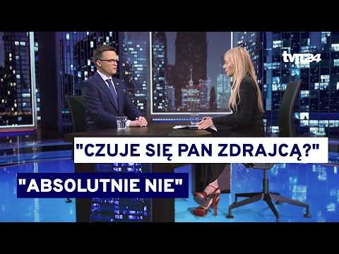 Szymon Hołownia o spotkaniu z politykami PiS: Można było w Sejmie, to mój błąd @TVN24