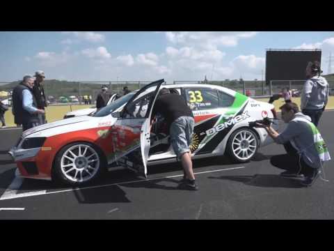 Tim Gábor (Apex Racing) a Formula Magazinban - Hungaroring - Octavia Cup