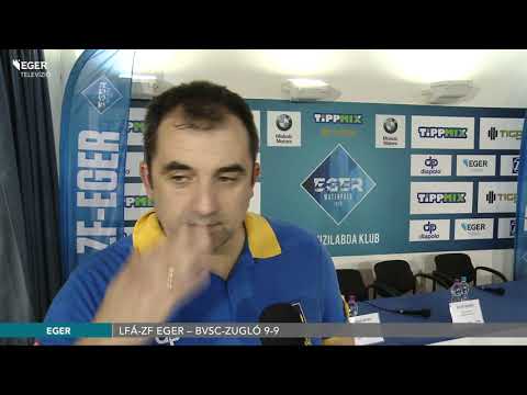 LFÁ-ZF Eger – BVSC-Zugló 9-9