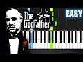 The Godfather Theme - EASY Piano Tutorial by PlutaX