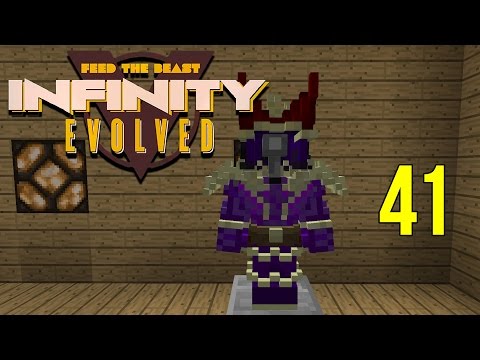 Minecraft FTB Infinity Evolved Ep: 41 - Wyvern Armor Upgrade Time