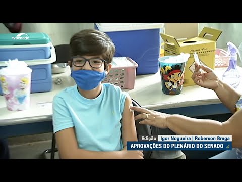 Senado aprova vacinação de crianças em escolas públicas