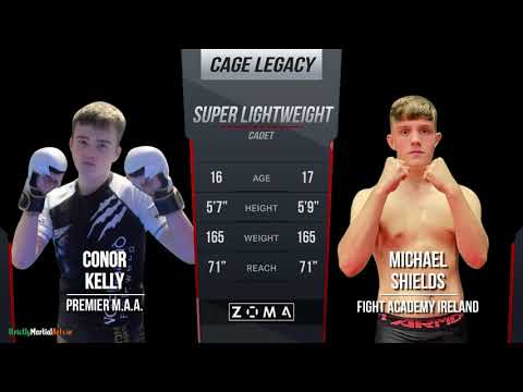 Michael Shields vs Conor Kelly - Cage Legacy 13