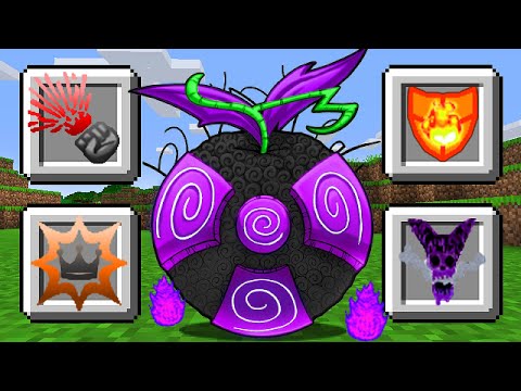 Ninguém Conhece essa Devil Fruit NOVA de One Piece no Mine Mine no Mi no Minecraft