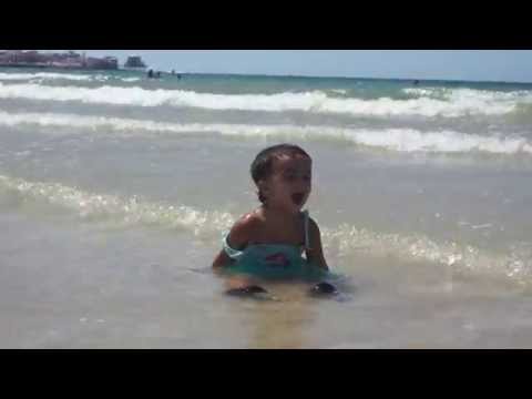 Ashni enjoying her beach time At Rocky point, Mexico