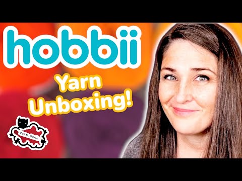 Hobbii YARN Haul ~ Beautiful YARN Unboxing! 🌈🧶