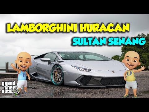 Mobil BARU Sultan Upin Ipin LAMBORGHINI HURACAN Spesial ManTAF - GTA V Upin Ipin Episode Terbaru 778